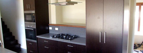 Dark kitchen